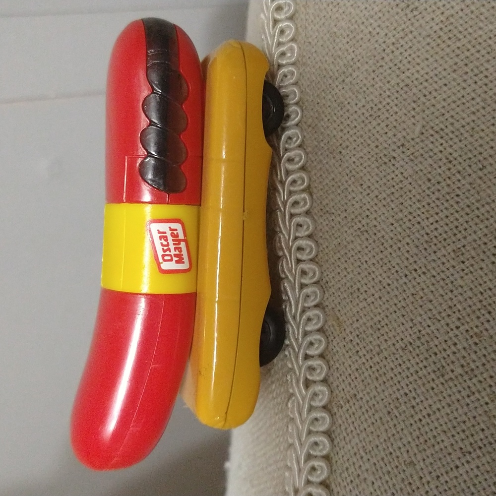 Oscar Mayer weiner hot wheel from 1993